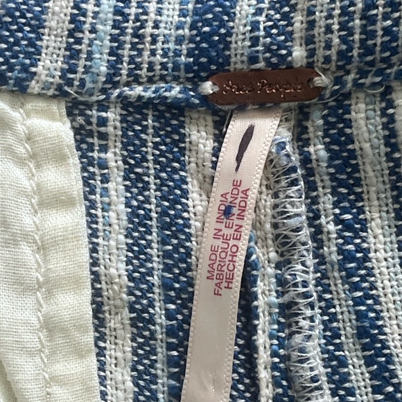 New/Without Tags. Overstock. Free People Marta Yarn Dye Trousers - Picture 6 of 9